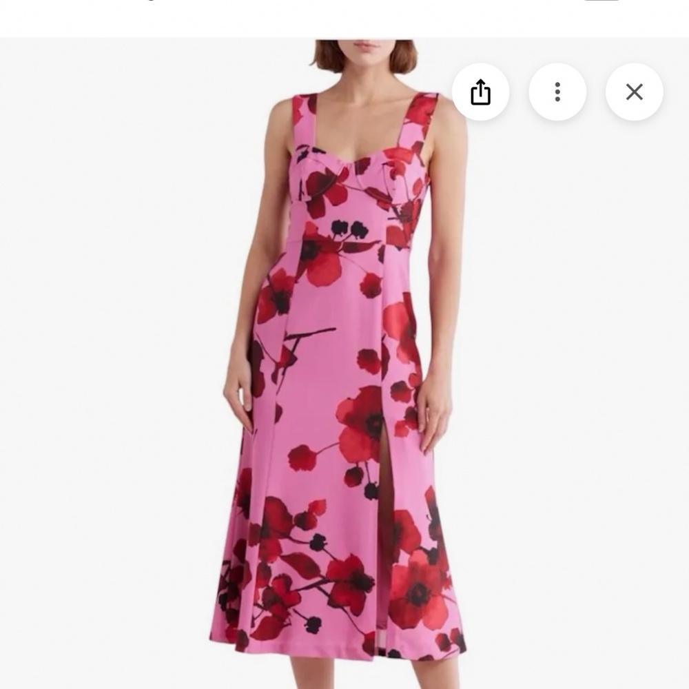 Hutch bustier midi dress